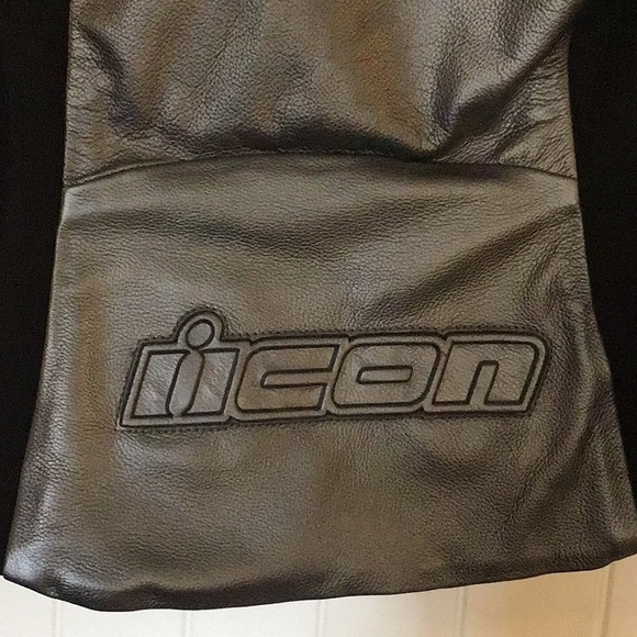 Icon Overload Leather Motorcycle Jacket - Picture 3 of 4